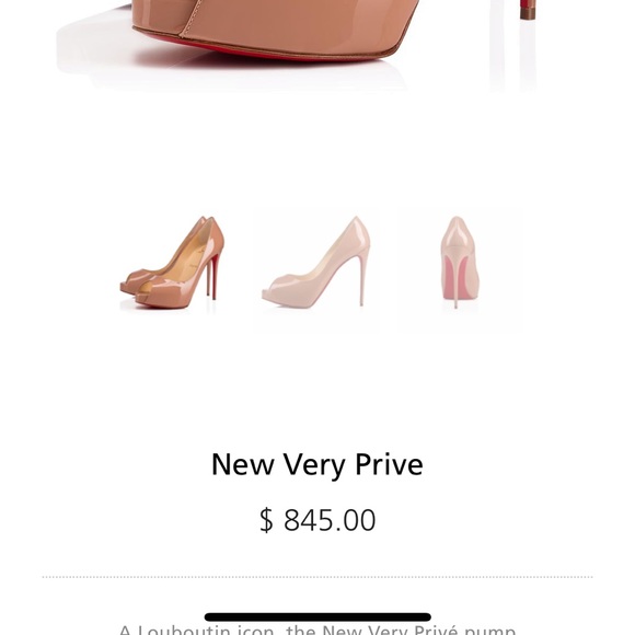 Christian Louboutin nude shoes - Picture 7 of 9